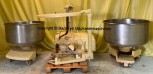 Diosna D 200 A 2G lifting kneader with 2 retractable boilers